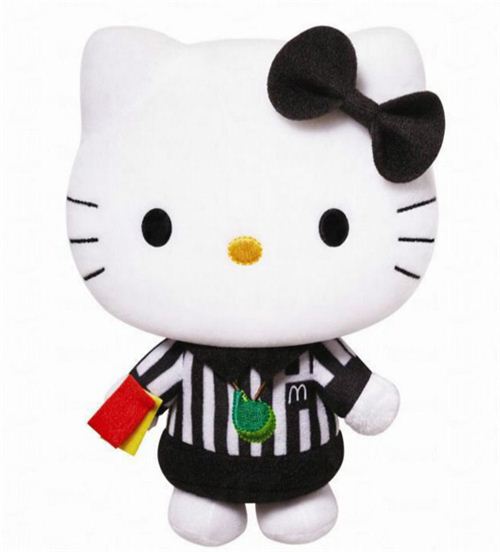 McDonald's K League Hello Kitty referee plush