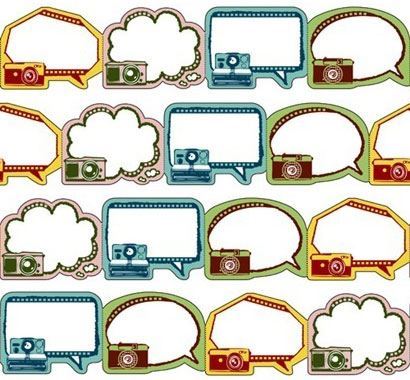 funny die-cut camera memo Masking Tape deco tape