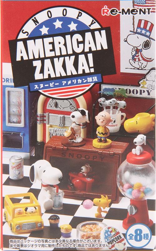 Snoopy American Zakka Re-Ment blind box