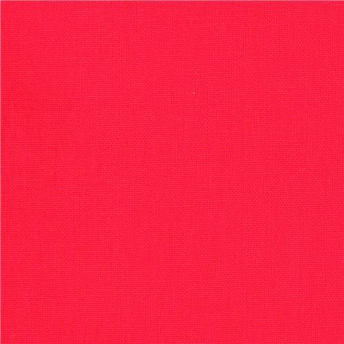 Japanese pink-fuchsia solid canvas fabric by echino