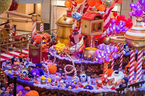 What a colorful display!