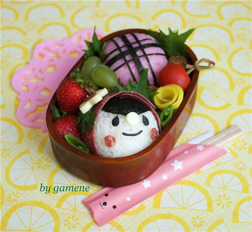 Cute Little Red Riding Hood bento by gamene