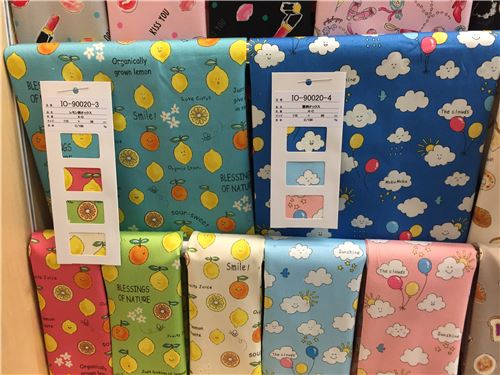 Cute and colorful fabrics
