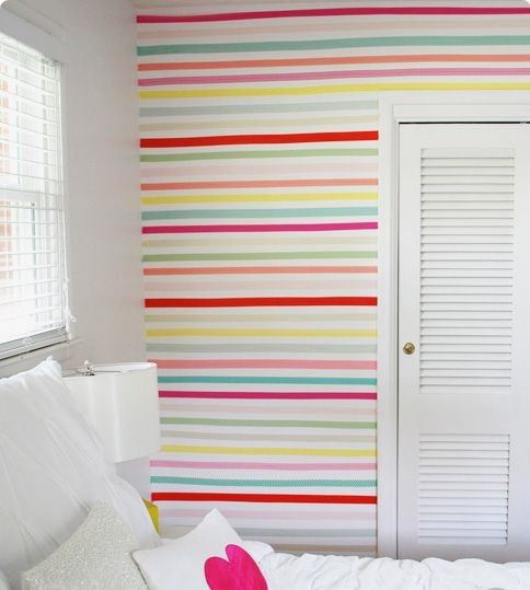 How cool and colorful are these stripes? Image from iheartnaptime.net