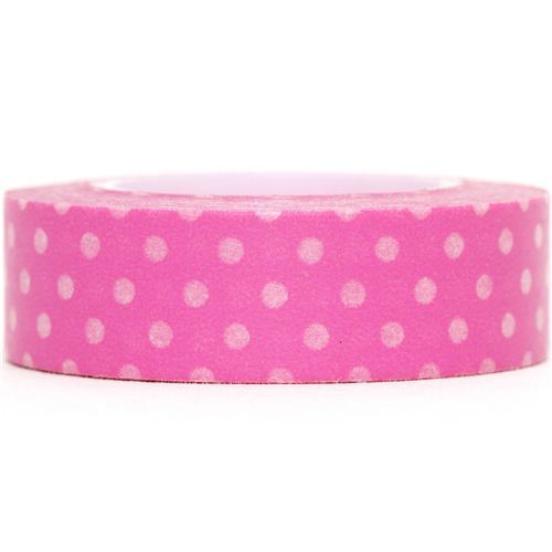 pink Washi Masking Tape deco tape dots