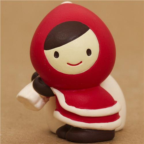 Little Red Riding Hood Christmas figure with gift sack Japan
