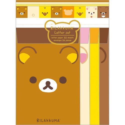 San-X Rilakkuma letter set