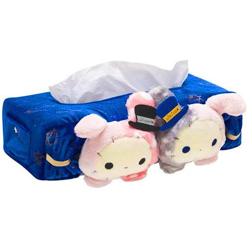 blue Sentimental Circus star sign zodiac plush tissue box
