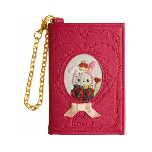 red Sentimental Circus rabbit wallet coin case pouch by San-X from Japan