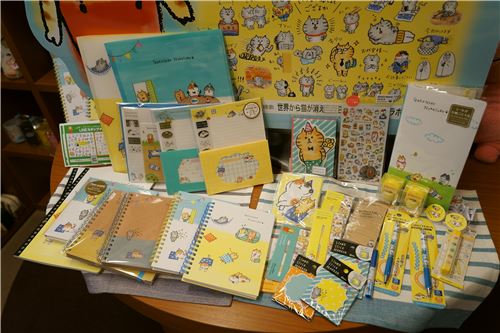 Notebooks and stationery