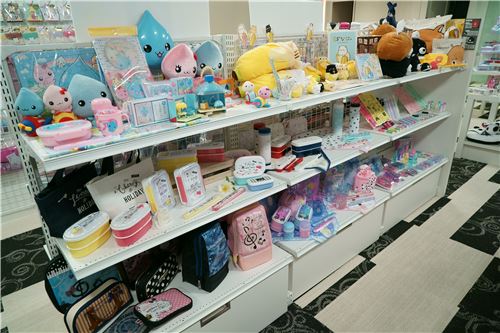 A lovely display of items