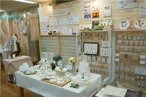 DIY and jewellery items on show