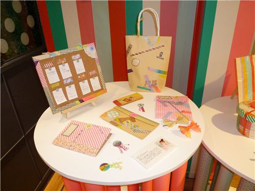 Great for inspiration: Some exhibits of Washi tape stationery